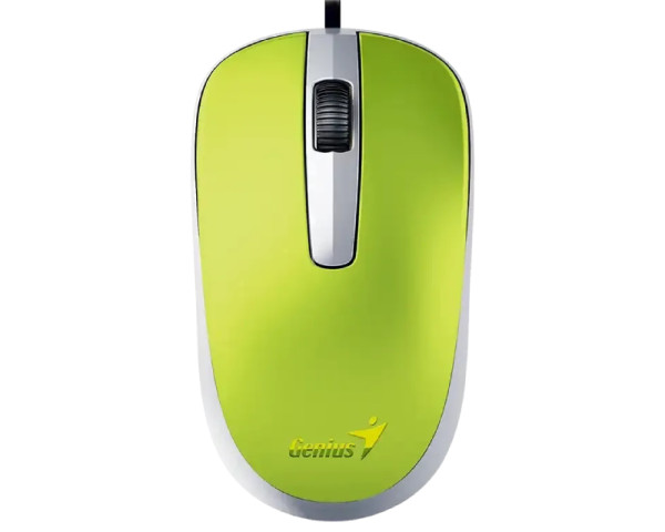 GENIUS DX-120 USB Optical zeleni miš 