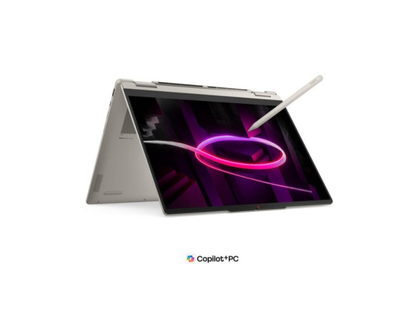 Laptop LENOVO Yoga 7 2in1 14AGP11 DOS/14'' WUXGA OLED TO/Ryzen AI 7 445/32GB/1TB/bkltSRB/Bež/bez punj  