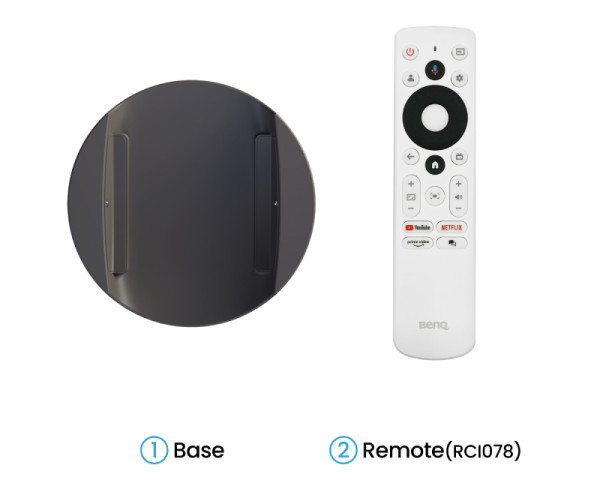 BENQ GV50 portabl Smart Laser Full HD 10000:1 WiFi projektor 