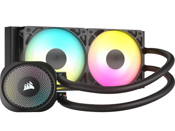 Kuler za CPU CORSAIR NAUTILUS 240 ARGB/240mm/vodeno hladenje/crna  