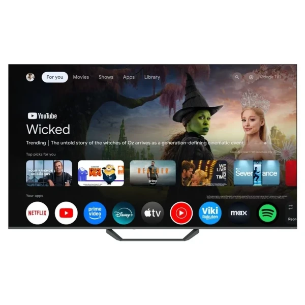 SMART QLED TV 75 TESLA Q75E655GUS 3840x2160 UHD4KDVB-TT2CSS2Google