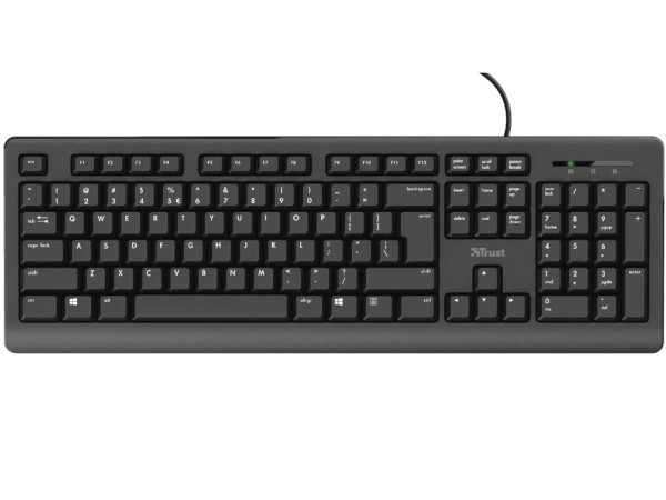 Tastatura TRUST Primo Illuminated žicna/SRB/osvetljenje/crna  