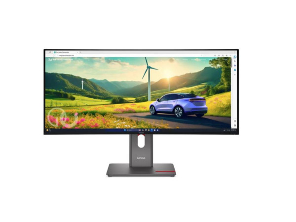 Monitor LENOVO ThinkVision P34WD-40 34''/IPS/3440x1440/120Hz/4ms/1x HDMI,1x DP,1x DP,1x USB-C/Tilt,  