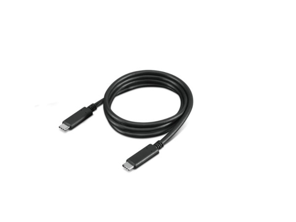 Lenovo USB-C Cable 1m/Date rate 10Gbps/Support max 100W @20V/5A  