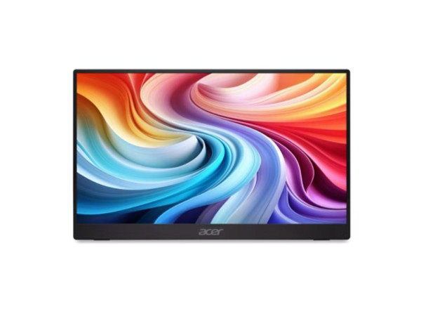 Monitor ACER PM161QB1bmiuux 15,6''/IPS/1920x1080/60Hz/6ms GtG/Mini HDMI, USB type C x2/zvucnici/crna  