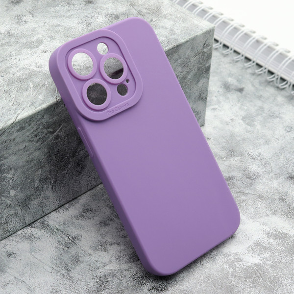 Futrola Silikon Pro Camera za iPhone 14 Pro (6.1) ljubicasta