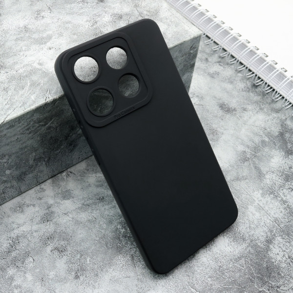 Futrola Silikon Pro Camera za Infinix Smart 7 crna