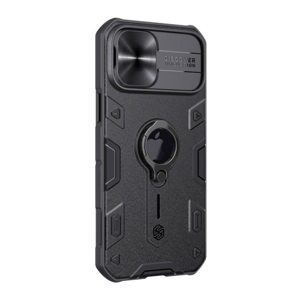 Futrola Nillkin Cam Shield Armor za Iphone 12/12 Pro (6.1) crna with logo
