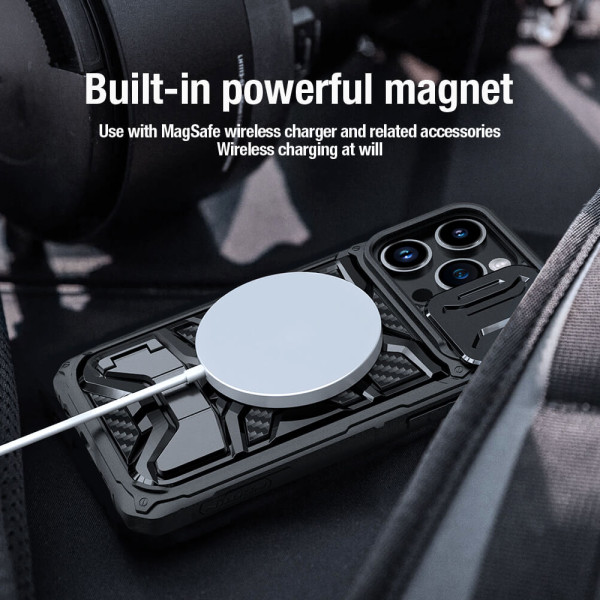 Futrola Nillkin Adventurer Pro Magnetic Case za iPhone 14 Pro Max plava