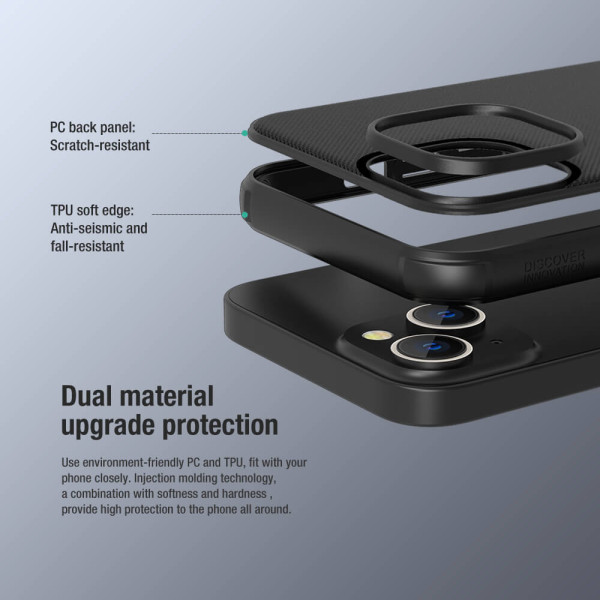 Futrola Nillkin Super Frost Pro Magnetic za iPhone 15 (6.1) plava