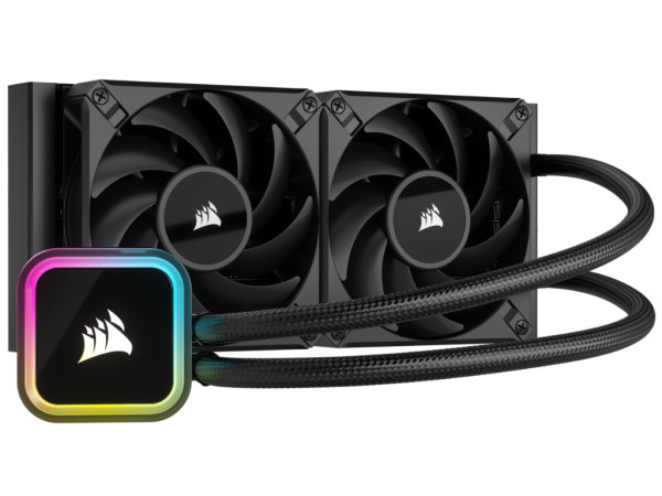 Kuler za PC CORSAIR iCUE H100i ELITE120mm x 25mmRGBcrna