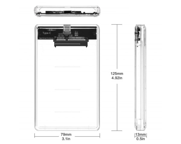 FAST ASIA Adapter TIP-C na SATA BOX (2,5 Incha) 