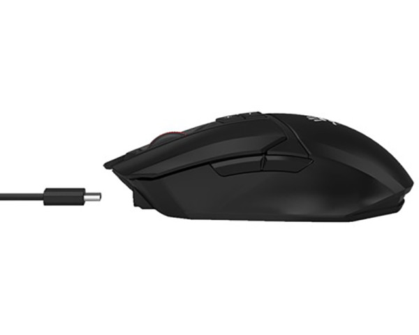 A4 TECH R36 Ultra Dual Mode Wireless Gaming USB Stone Black miš crni 