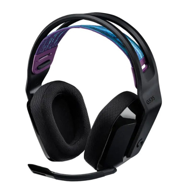Logitech G535 Lightspeed Wireless Gaming Headset, Black