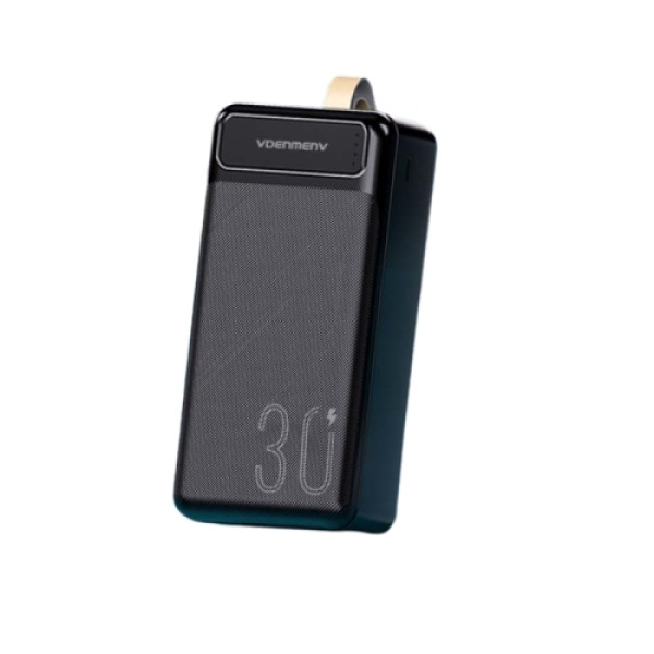 DENMEN DP17 Eksterna baterija 30000mAh Power Bank CRNI