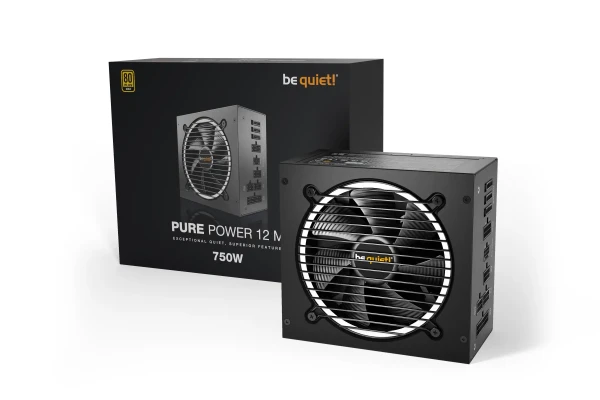 Napajanje Be Quiet Pure Power 12 M750W BN343 Gold  Modularno ATX3.0