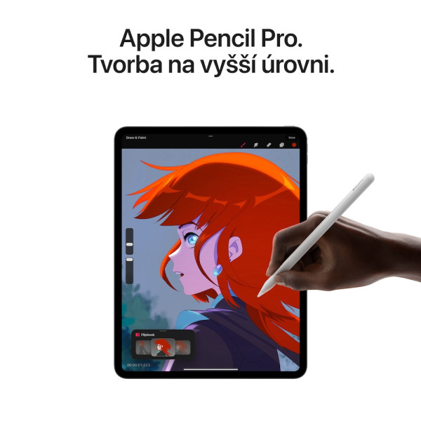 Apple 13-inčni iPad Pro M4 Wi-Fi + Cellular 256GB sa standardnim staklom - Silver