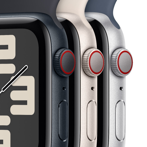 Apple Watch SE GPS 44mm Starlight with Starlight Sport Loop