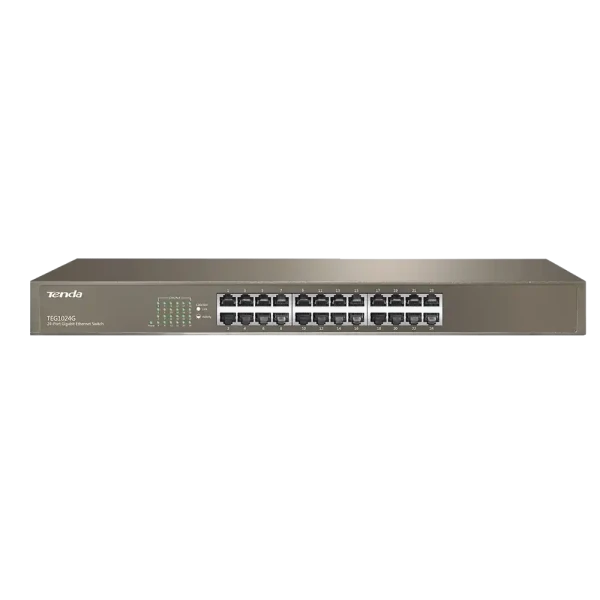 Svič 101001000 24-port Tenda TEG1024G Rackmount Metal Case