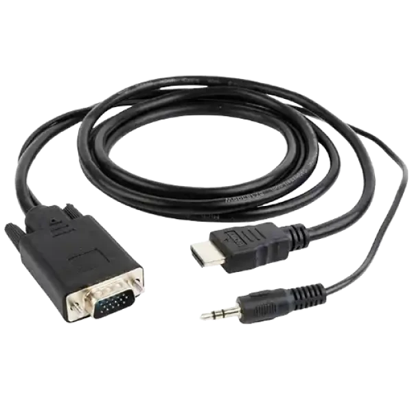 Kabl HDMI-VGA+Audio Gembird A-HDMI-VGA-03-6 1.8m