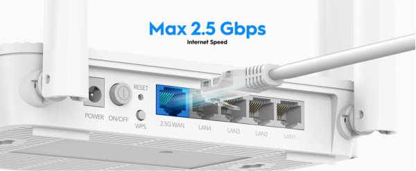Cudy WR3000H AX3000 2.5G Mesh Wi-Fi 6 Router